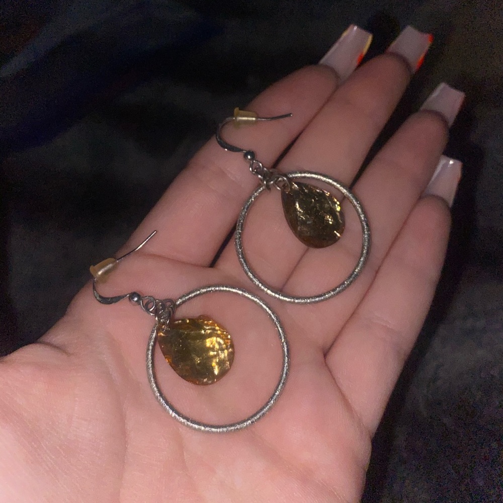Hoop earrings